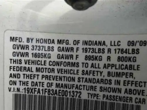 Honda Civic EX 2010