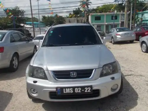 Honda Crv gris 1999 plata 
