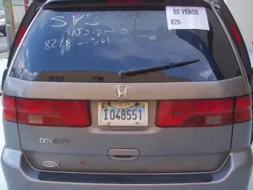 Honda Odyssey 2000 Gris Gas