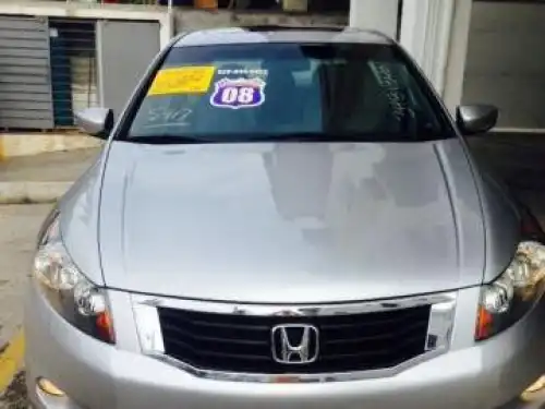 Honda accord 2008 silver EXL 