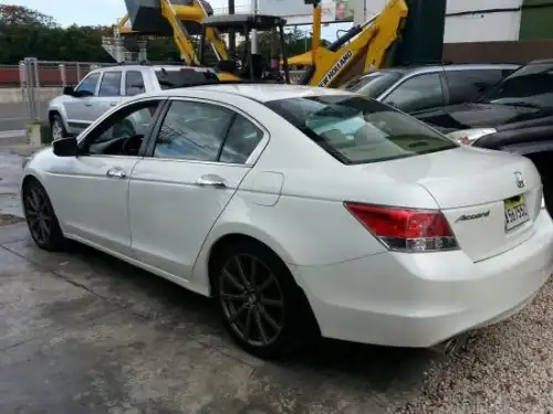 Honda accord 2008 v6 americano blanco perla