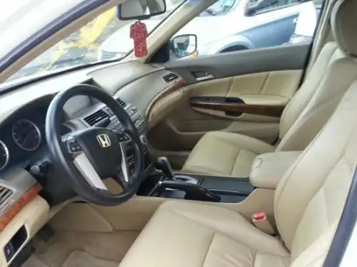 Honda accord 2008 v6 americano blanco perla