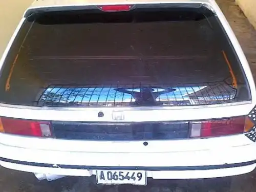 Honda civic 1988 Blanca hatchback 