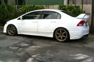 Honda civic 2007 blanco 
