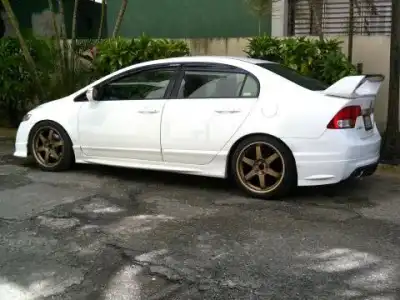 Honda civic 2007 blanco 