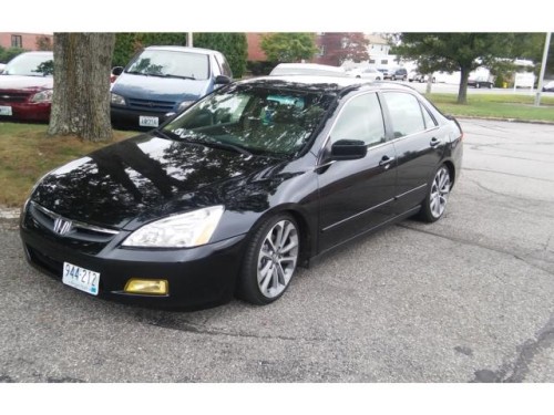 Honda accord 2003 frente 2007