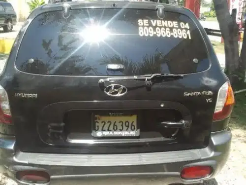 Hyndai SantaFe 2004 .como es ven a verla solo llama 