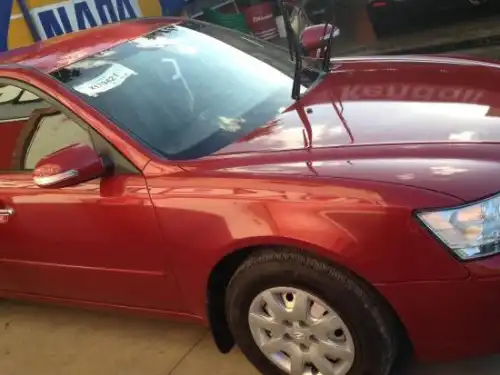Hyundai sonata 2008 rojo perla una belleza 