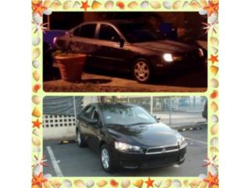 Hyundai Elantra 2003 y Lancer 2009