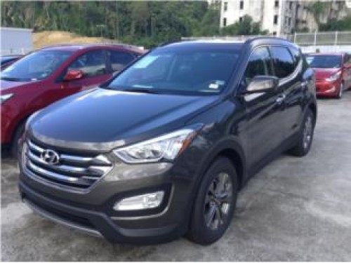 Hyundai Santa Fe pagos de $399 y $0 pronto