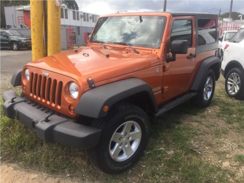 JEEP WRANGLER 2010 POCO MILLAGE