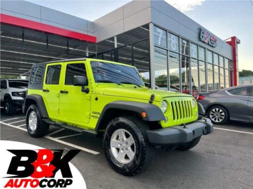 JEEP WRANGLER JK SPORT 4X4 UNICO SUPER NUEVO