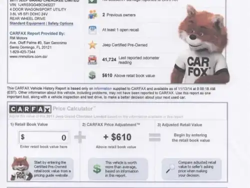 Jeep Grand Cherokee Limited 2011