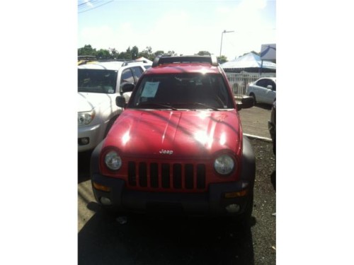 Jeep Liberty 2004 roja