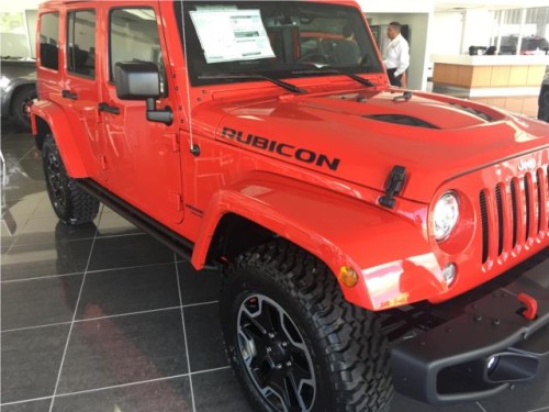 Jeep Rubicon varios coloresllama ahora 2017