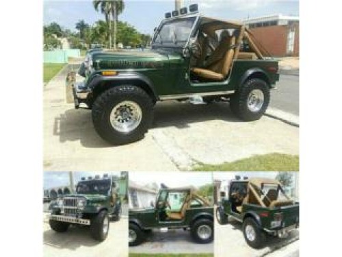 Jeep cj Golden Eagles 1980, nuevo