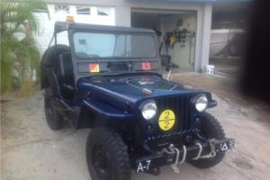 Jeep willys estilo militar