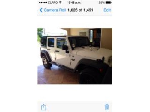 Jeep wrangler 2012 blanco regalo cta