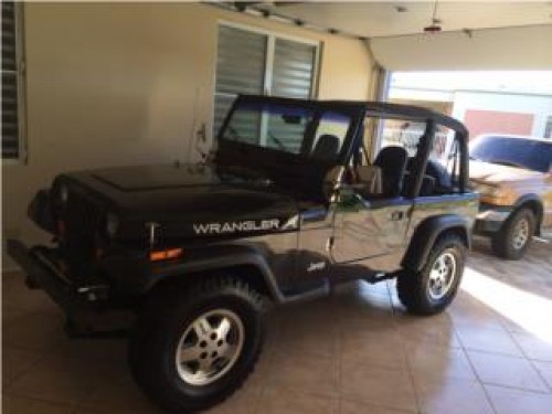 Jeep wrangler 92, 4 cilindros 4x4 $6,000