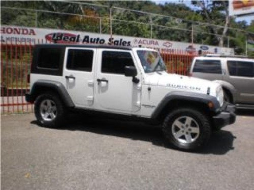 JeepRubicon 2009 blanco 4x4