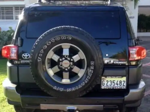 Jeepeta Fj Cruiser Trd Negra 2007 En Santiago