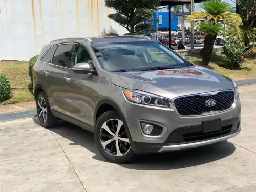 KIA SORENTO 2016 EX v4 INTERIOR EN PIEL EN PERFECTO ESTADO 