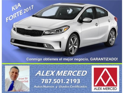 KIA FORTE 2017 DEPORTIVO Y ESPACIOSO