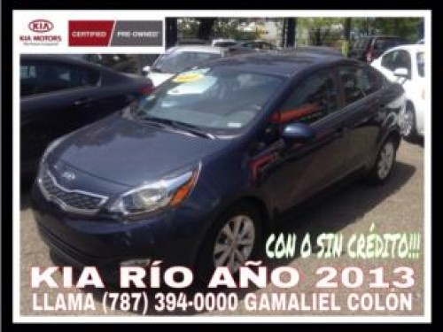 KIA RIO 2013 GARANTIA DE FABRICA