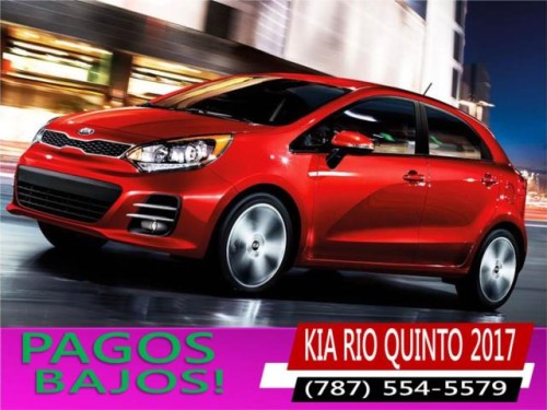 KIA RIO QUINTO 2017 .COMODO A TU BOLSILLO