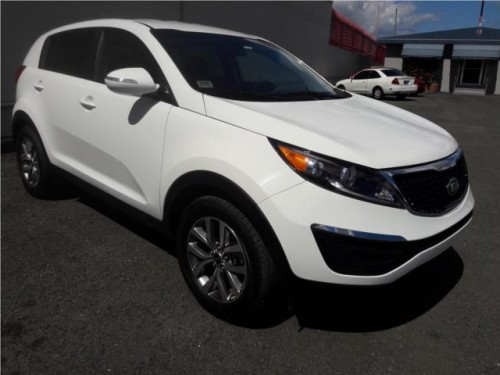 KIA SPORTAGE BLANCA2016 10,000 MILLAS