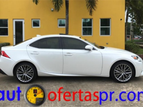 LEXUS IS 250 BLANCO PERLA 2015 UNA JOYA