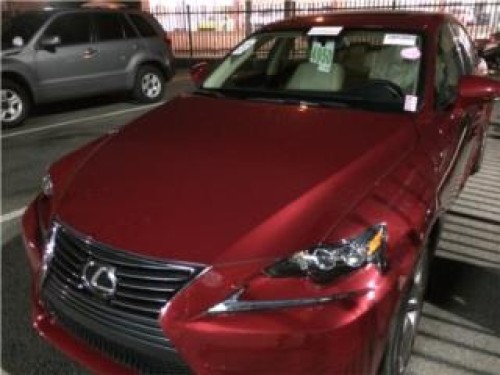 LEXUS IS 350 LUXURY 2014 CON TAN SOLO 7K