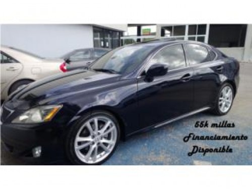 Lexus is250 55k millas financiamiento