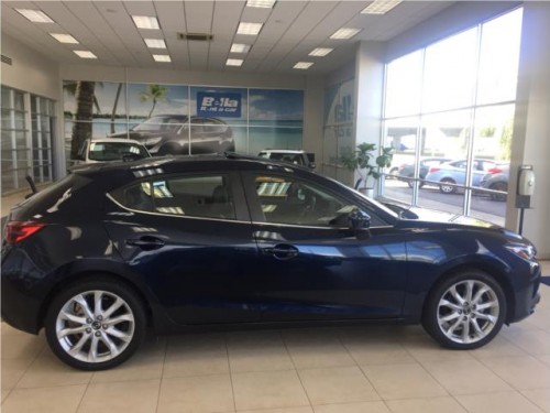 MAZDA 3 HATCH BACK 2015 AZUL COMO NUEVO