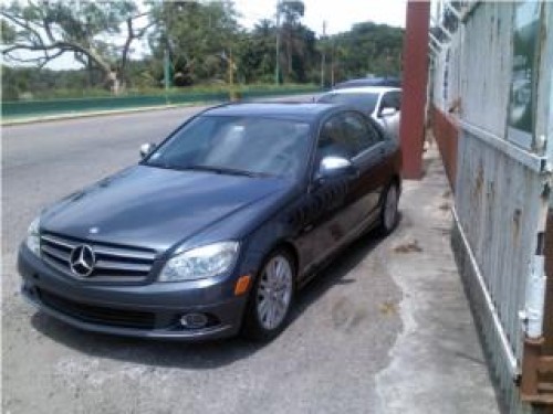 MERCEDES C 300 2009 BLUE EFICIENCy