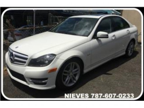 MERCEDES C250 2012 BLANCO 20k millas