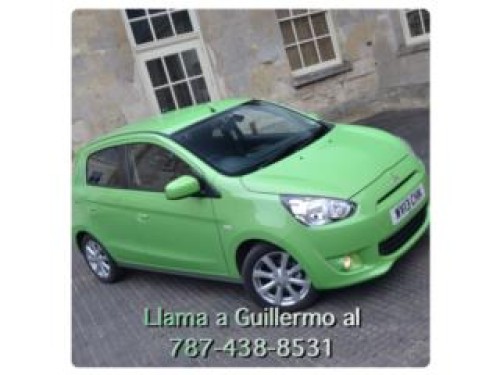 MITSUBISHI MIRAGE 2014 LAECONOMICA EN GAS