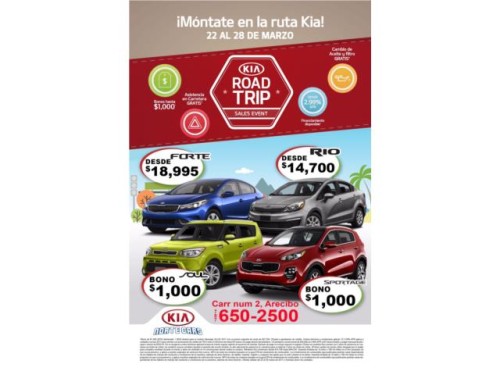 MONTATE EN LA RUTA KIAEN EL