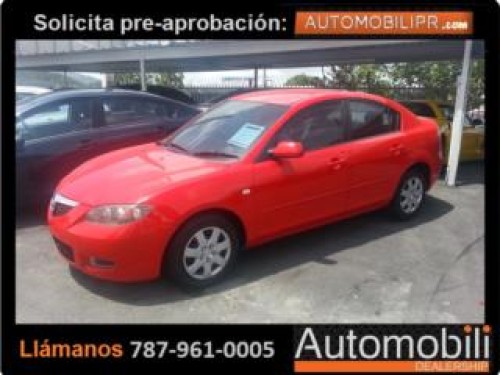 Mazda 3 DX 2008$142 Mensual $0 Pronto