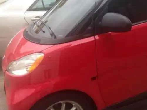 Mercedes benz 2010 smart rojo 