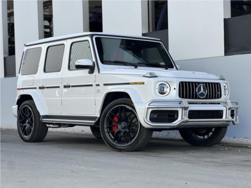 Mercedes G-wagonAMG G63White &Red