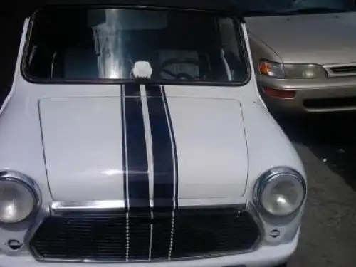 Mini cooper clasica convertible personalizada