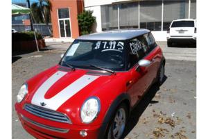 Mini Cooper color rojo