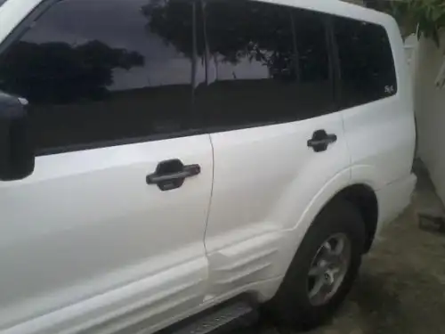Mitsubishi Montero 2001 cara de gato