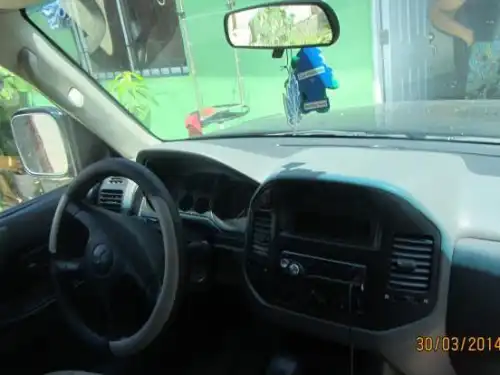 Mitsubishi montero 2001 cara de gato v6, negra 