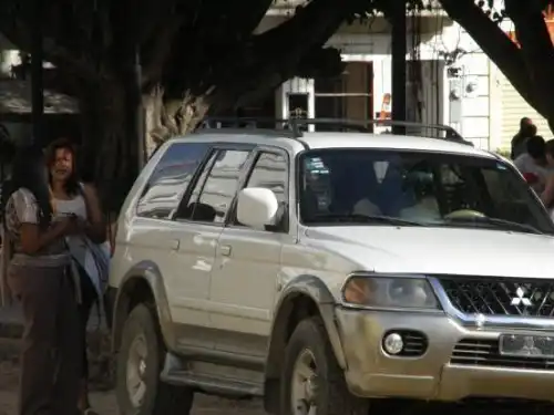 Mitsubishi nativa 2002 blanca 