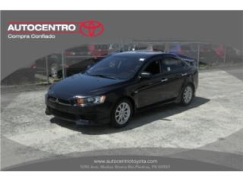 Mitsubishi Lancer De 4pta. Negro 2011