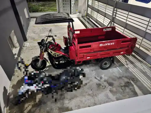 Motocargamoto volteo Loncin LX250ZH-13 MAX 2024