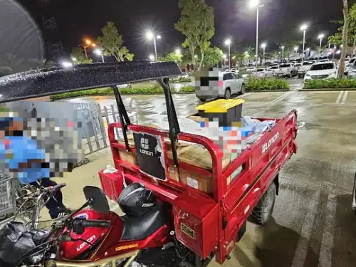 Motocargamoto volteo Loncin LX250ZH-13 MAX 2024