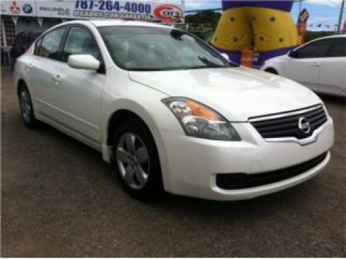 NISSAN ALTIMA S 2008 BLANCO CON POCO MILLAJE